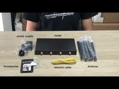 Διπλός δρομολογητής 4g wifi λιμένων δρομολογητών WAN/LAN ζωνών 4g 5g WS1208V2 1200Mbps lte με τη υποδοχή κάρτας sim