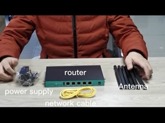 1800Mbps διπλός δρομολογητής καρτών υποστήριξης RM500Q-gl RM502Q-gl 5g δρομολογητών 5g ζωνών wifi6 ασύρματος lte sim